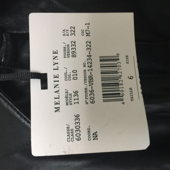 Pleather collared button shirt BNWT - Picture 3 of 5